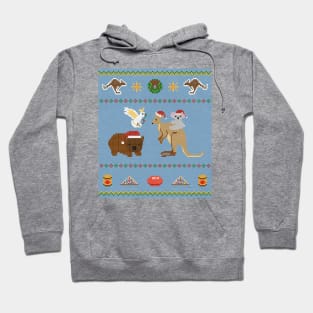 Australian Christmas Knit Hoodie